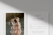 Photographer Gift Card Template, a Flyer Template by roselindoco (Thumbnail 2 of 4)
