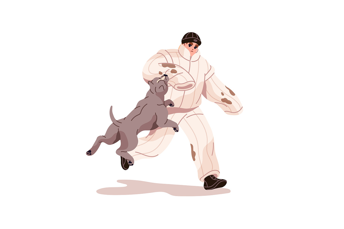 Dogs' obedience training set, an Animal Illustration by PaperTrident (Photo 4 of 13)