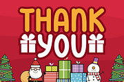 Holly Santa - Christmas Family Font, a Handwritten Font by MaikoHatta (Thumbnail 6 of 6)