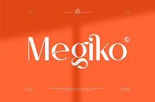 Megiko Modern Minimalist Sans Serif