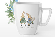 Easter Rabbit. Watercolor set, an Illustration by Love Watercolor Store (Thumbnail 9 of 9)