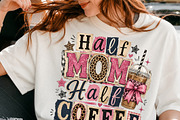Half Mom Half Coffee PNG, an Object Illustration by DreamCafeArt (Thumbnail 3 of 6)