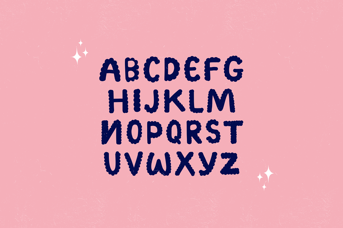 Clouddy font, a Handwritten Font by JJuta (Photo 5 of 6)