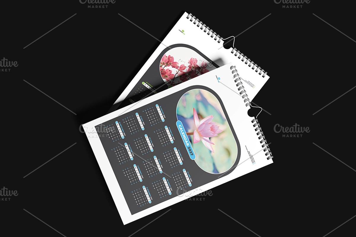 Wall Calendar 2027, an Object Graphic by Peacock_design (Photo 4 of 5)