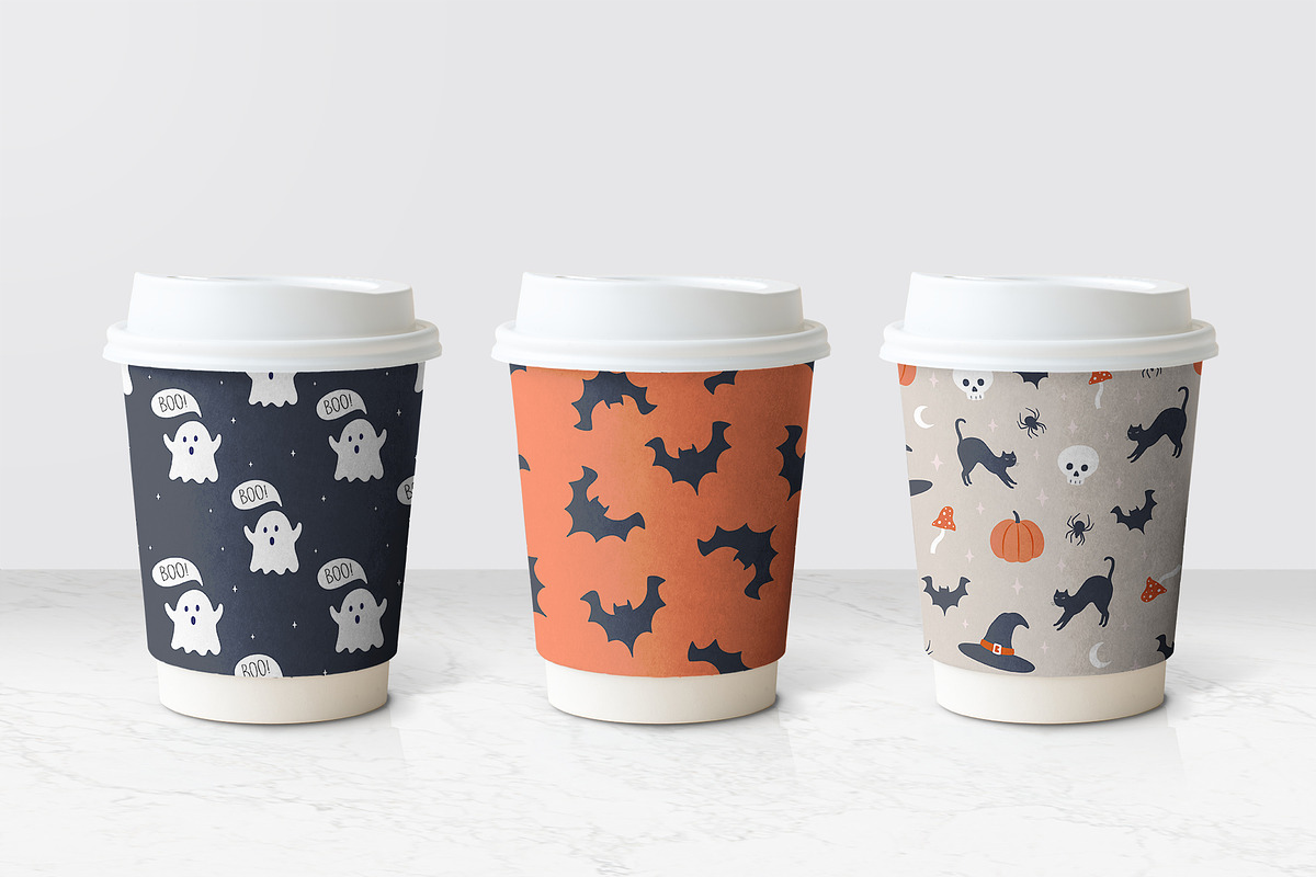 Halloween Clipart & Patterns, an Object Graphic by mejorana (Photo 7 of 11)