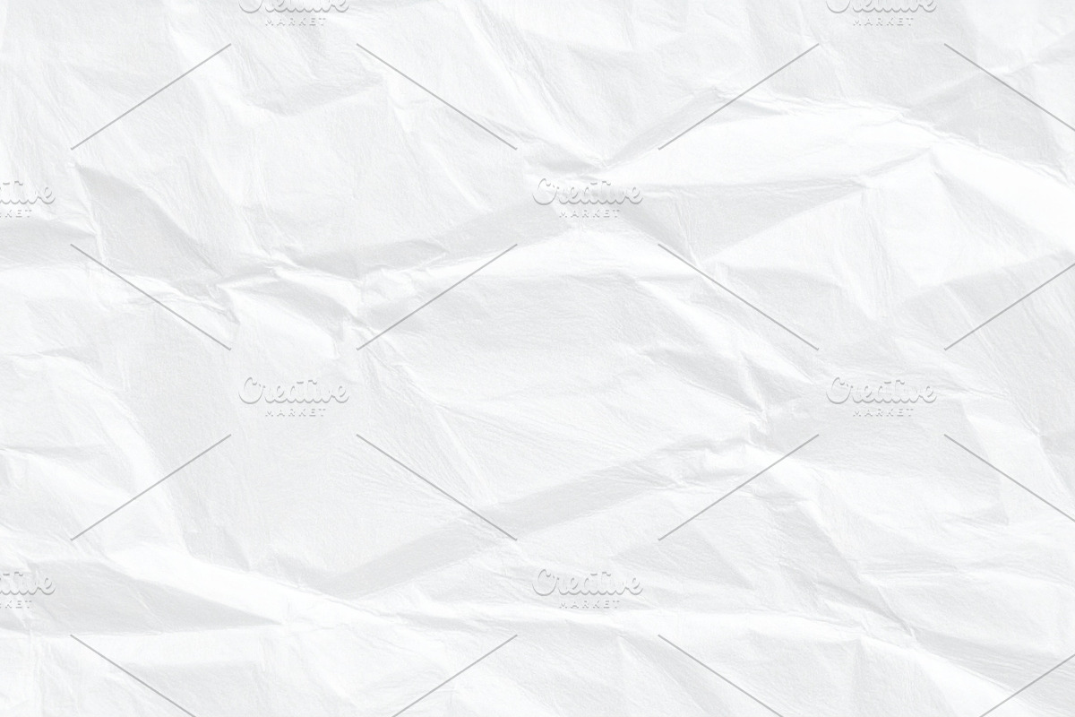 Heavily Wrinkled White Paper Texture, a Background Photo by Design_Planet (Photo 6 of 8)