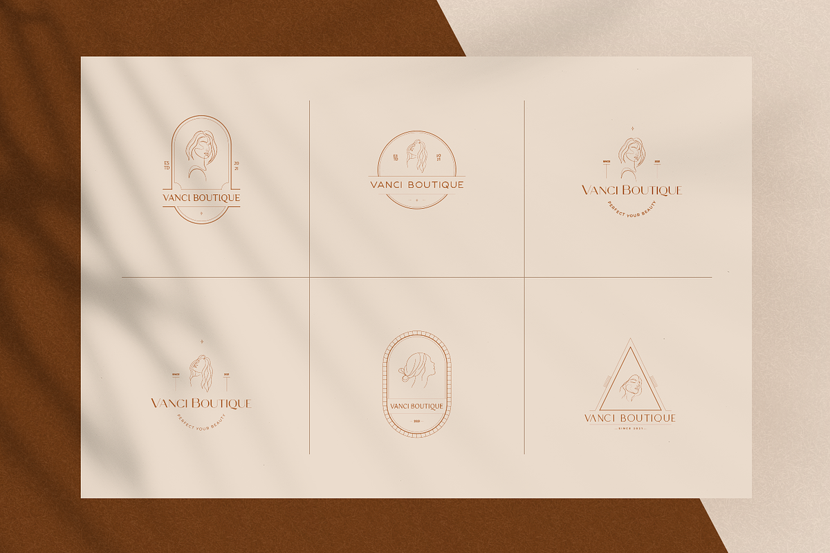 48 Woman Logo Collection, a Branding & Logo Template by Rukuru Studio (Photo 7 of 9)