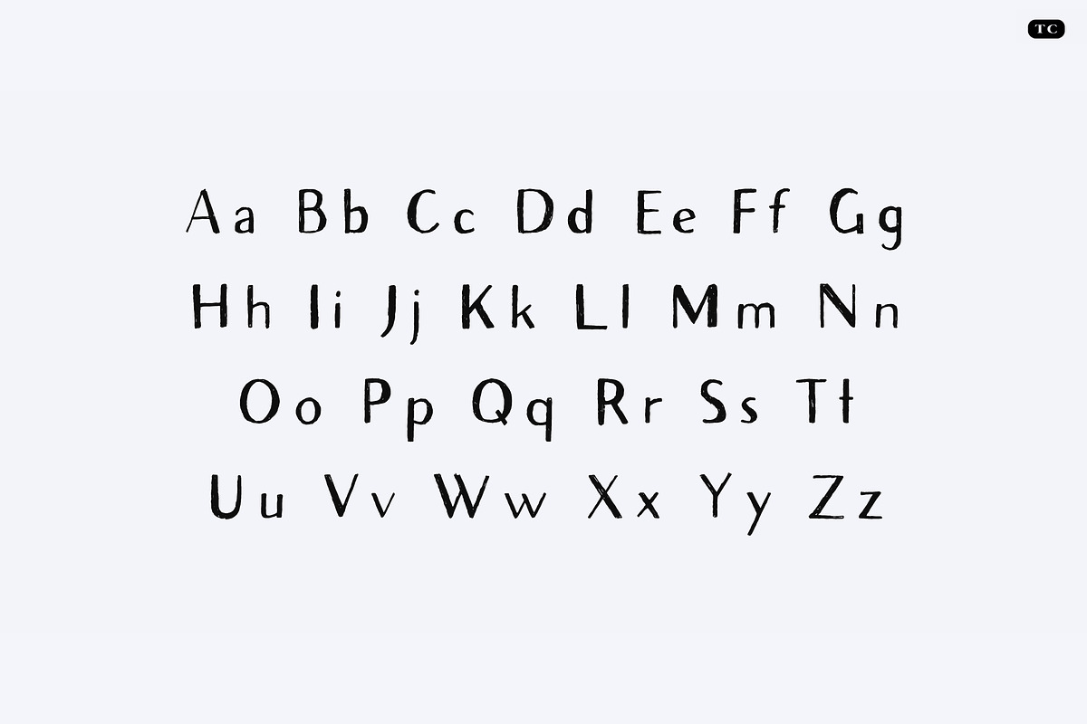 Avera Sans Sketch - Sketched Font, a Sans Serif Font by Tom Chalky (Photo 6 of 7)