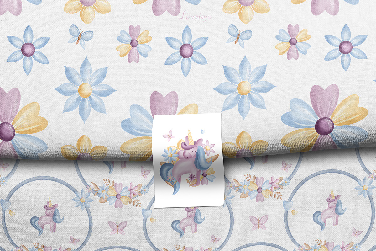 Spring-baby illustration & patterns, an Animal Illustration by Linerisyart (Photo 11 of 16)