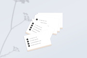 x7 Business Card Mock-ups, a Print Template by Alice_Evans (Thumbnail 7 of 7)
