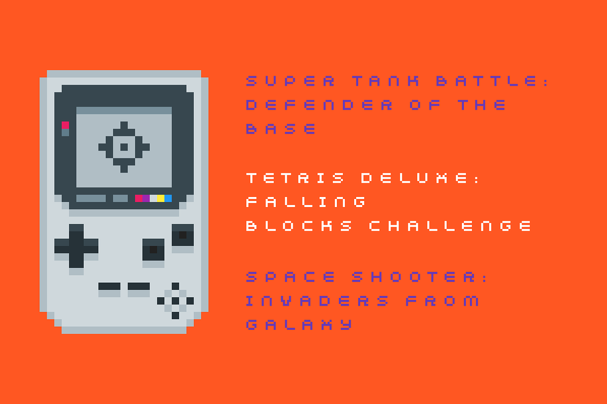 Vivida Pixel Font Family, a Sans Serif Font by alpercakici (Photo 4 of 14)
