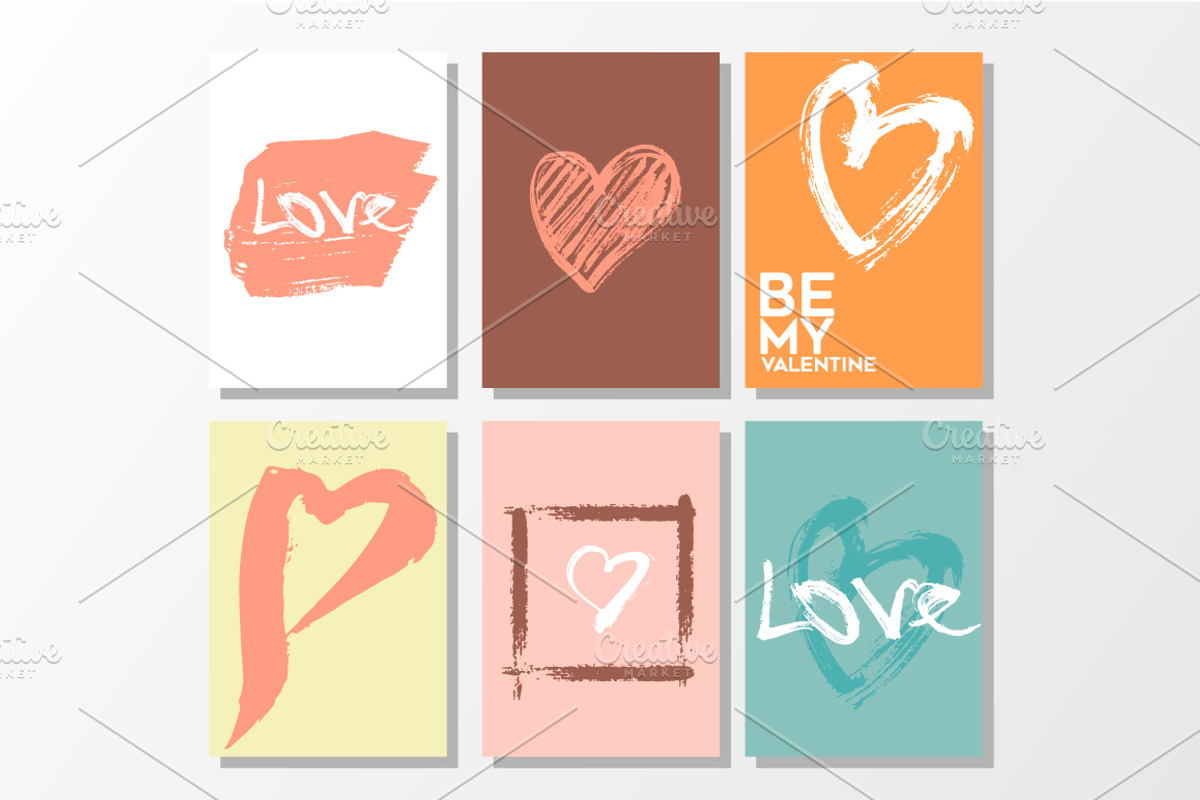 Valentine's Day Cards, a Card Template by Artem Vorotnikov (Photo 12 of 13)