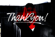 Hokagata Brush, a Script Font by Fargun Studio (Thumbnail 7 of 7)