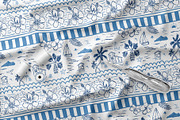 Blue tropical summer beach patterns, a Pattern Graphic by Tani Kuzminka (Thumbnail 9 of 22)