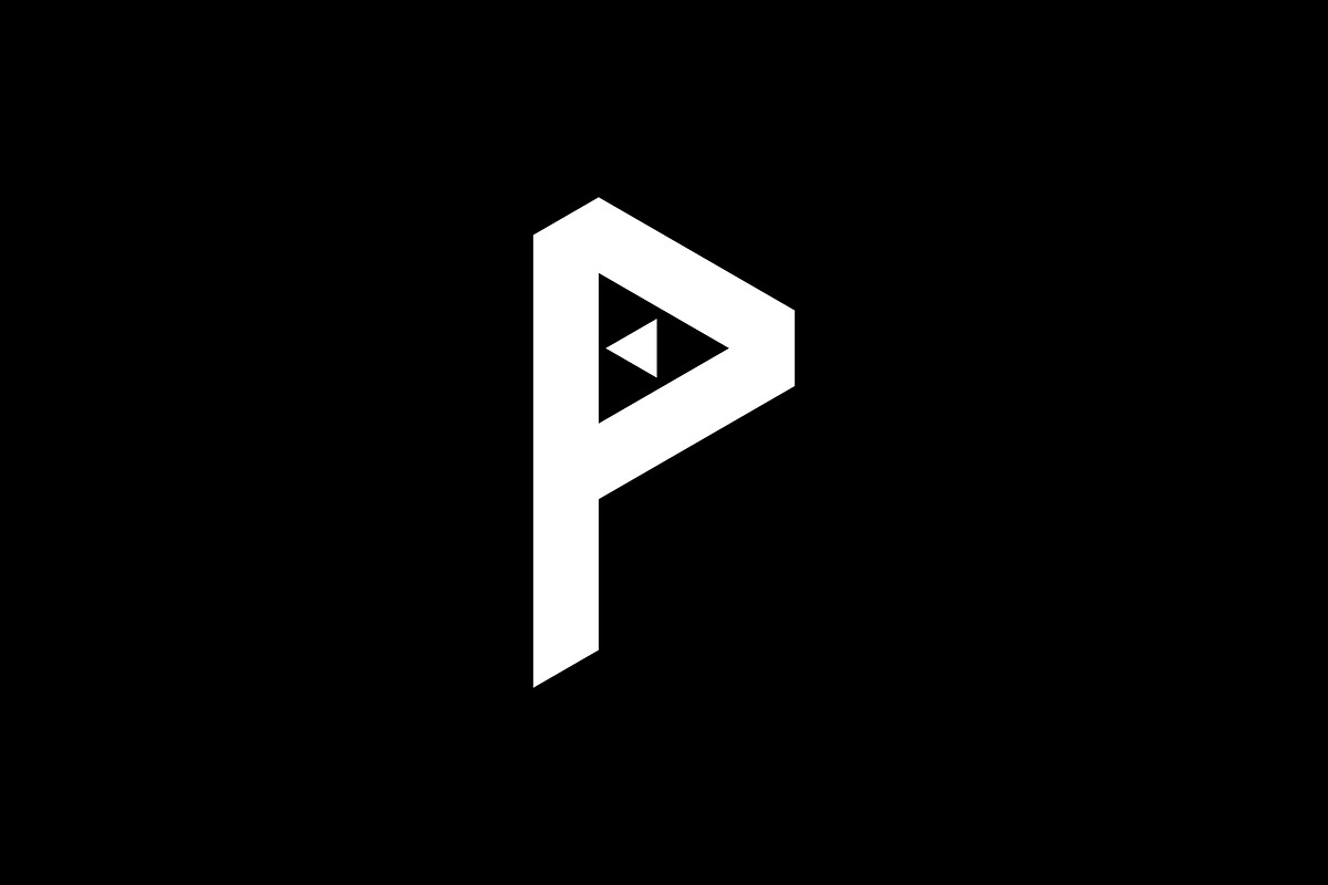 Letter P Video Player Logo, a Branding & Logo Template by Salman Shop (Photo 4 of 4)