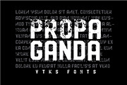 PROPAGANDA, a Font by vtks design (Thumbnail 4 of 4)
