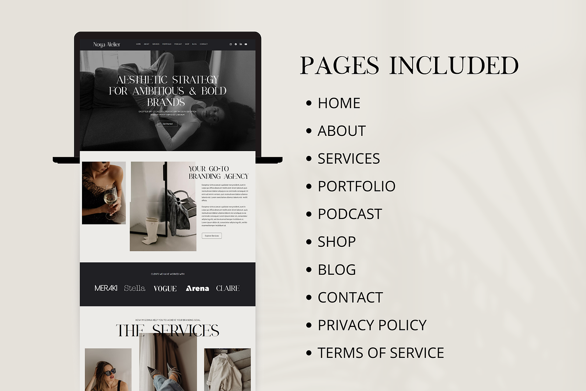 Coaching Wix Studio Website Template, a Templates & Theme by AdvertFox (Photo 3 of 10)