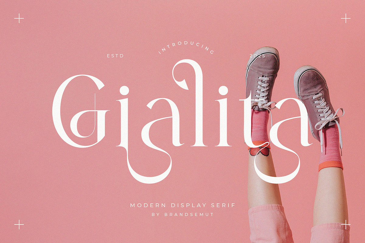 Gialita – Stylish Modern Serif Font, a Serif Font by BrandSemut (Photo 1 of 10)