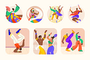 Adorable Dance Vector Illustration, a Person Illustration by Brickclay (Thumbnail 6 of 9)