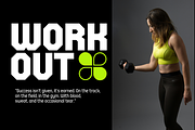 FX Gerundal - Sport Font, a Sans Serif Font by Differentialtype (Thumbnail 4 of 12)
