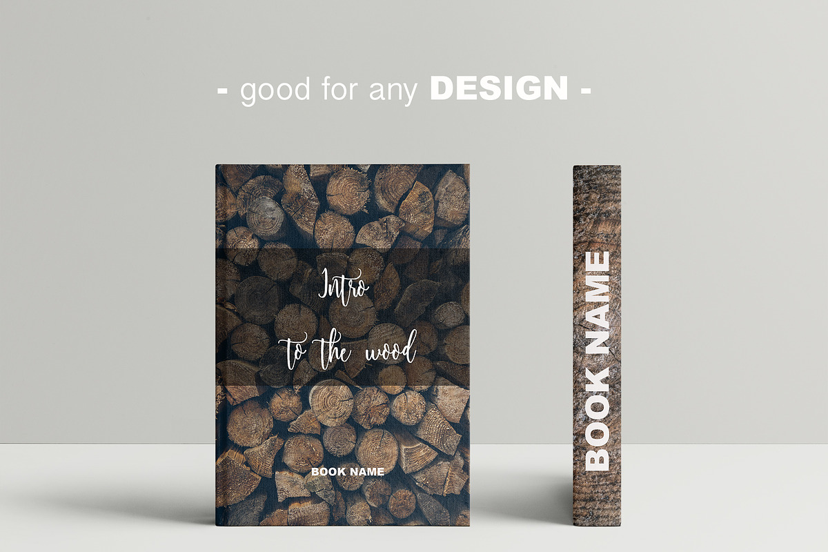 50 Natural & pole wood background, a Texture Graphic by photo3idea (Photo 2 of 2)