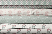 Farmhouse BlockPrint Floral Patterns, a Pattern Graphic by Mieken Petra Designs (Thumbnail 3 of 4)