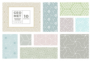 Geo Met Seamless Pattern Vol 3