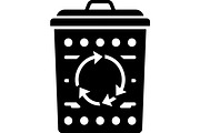 Eco Recycling Bin Icons Bundle, a Healthcare Illustration by abu67222 (Thumbnail 16 of 16)