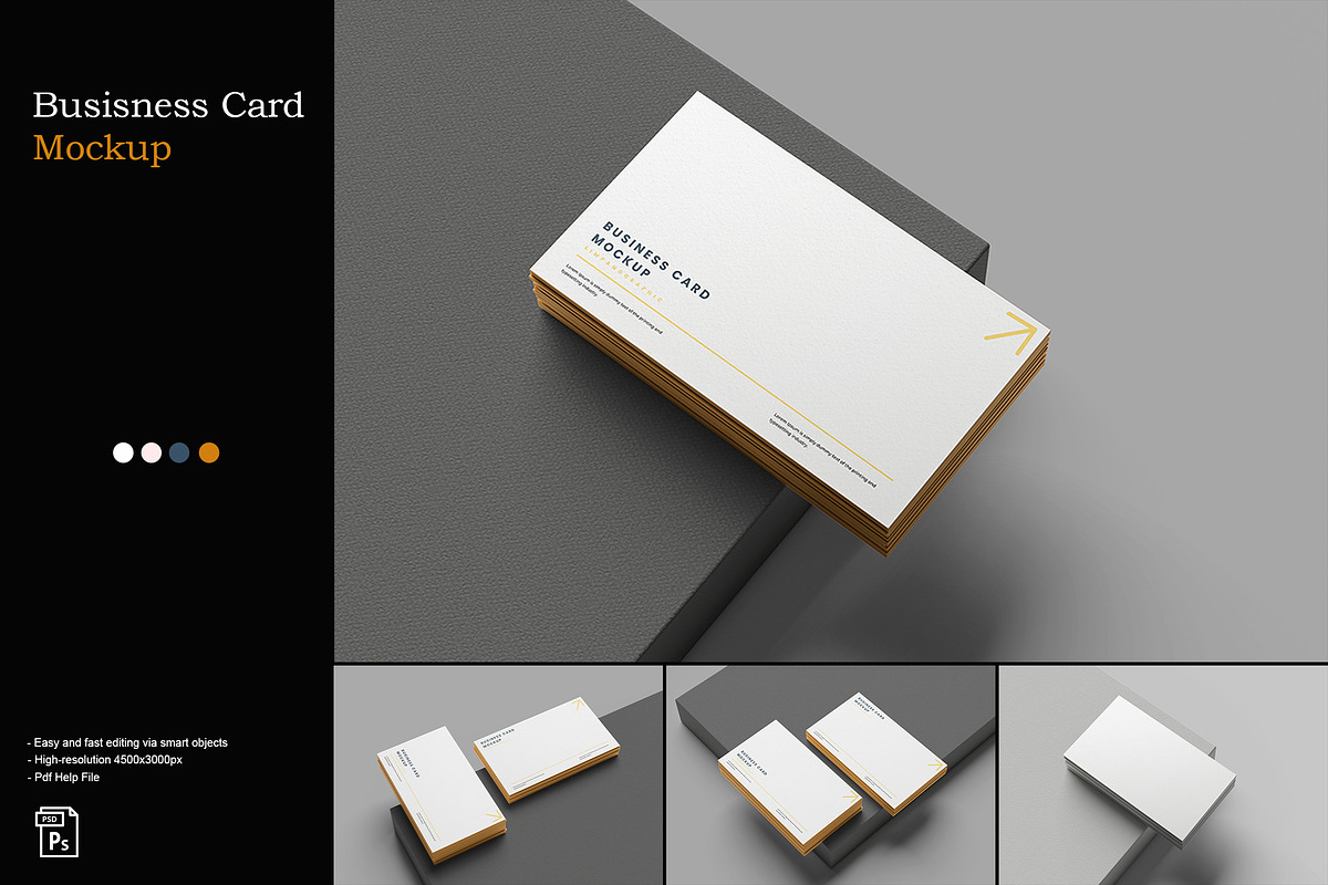 Business Card Mockup, a Product Mockup by SimpangGraphics (Photo 1 of 4)