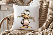Animals with Wheat PNG Clipart Set, a Seasonal Illustration by OK Design (Thumbnail 4 of 6)