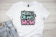 World's Okayest Mom, Mothers Day SVG, an Illustration by Awieee1 (Thumbnail 2 of 4)