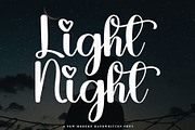 Light Night, a Handwritten Font by InermediaSTUDIO (Thumbnail 1 of 7)