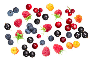 Berries from above