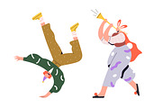 Carnival and circus artists set, a Person Illustration by Good Studio (Thumbnail 6 of 12)