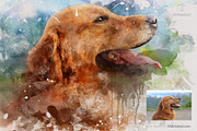 #1 Watercolor Photoshop Mock-ups, an Action Add-On by SlideSalad (Thumbnail 25 of 44)