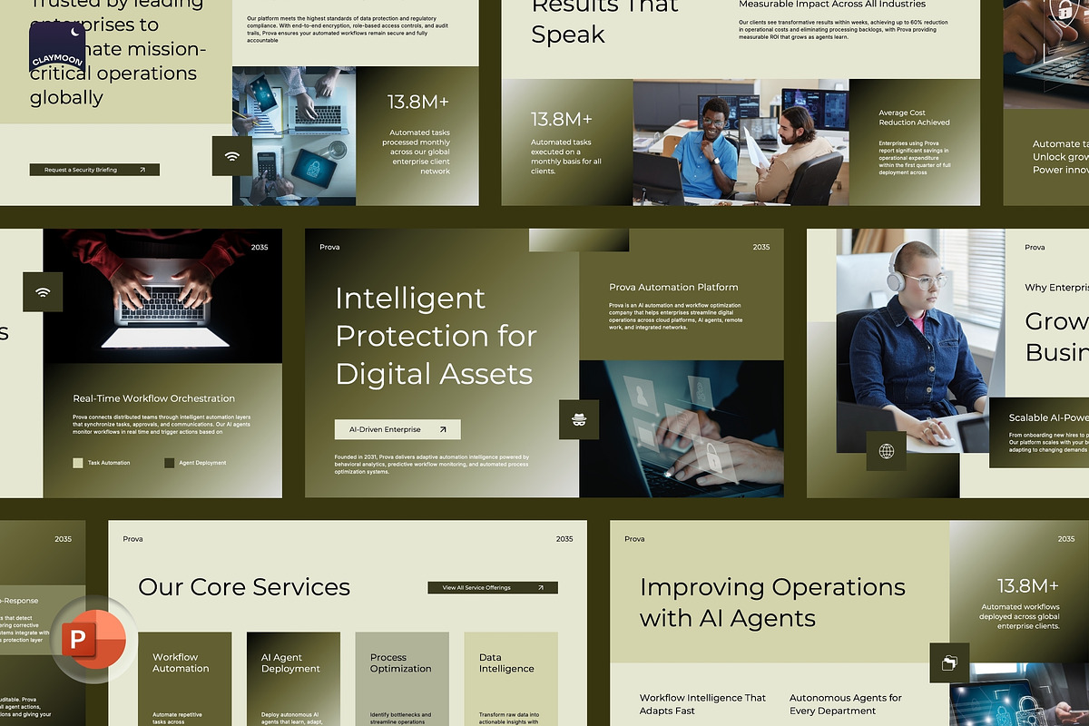 Cybersecurity & Data Privacy, a Presentation Template by Claymoon Lab (Photo 2 of 7)