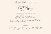 Parisian Vintage Calligraphy Script, a Script Font by Mila Garret (Thumbnail 11 of 13)