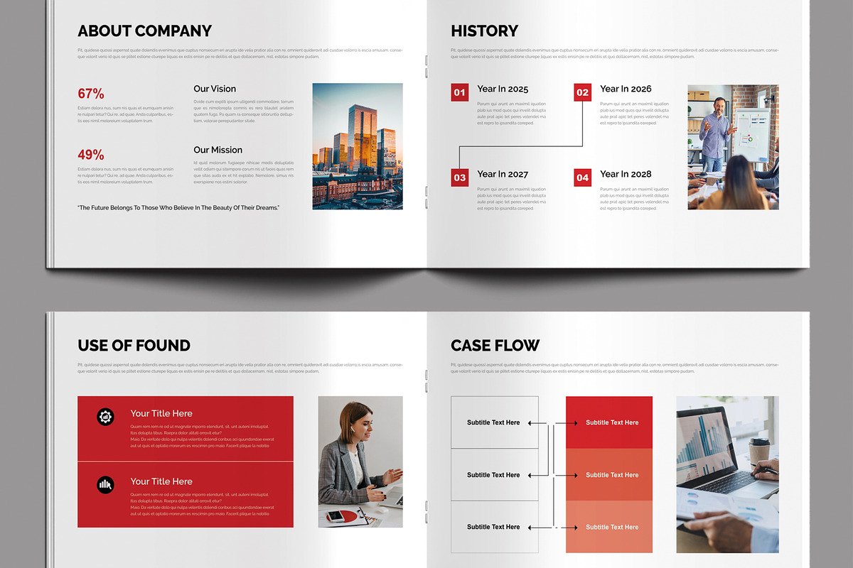 White Paper Design Layout preview 3