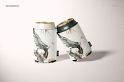 Neoprene Can Cooler Mockup Set, a Cups & Container Mockup by creatsy5 (Thumbnail 11 of 15)