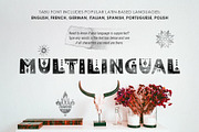 Tabu - Tribal Font Family, a Sans Serif Font by Struvictory.art (Thumbnail 5 of 9)