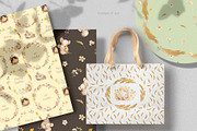 Sleeping mice graphic collection, a Decorative Illustration by PinskaDrawCute (Thumbnail 5 of 11)