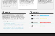 Simple Creative Resume, a Stationery Template by CREATIVE DUDE (Thumbnail 6 of 6)