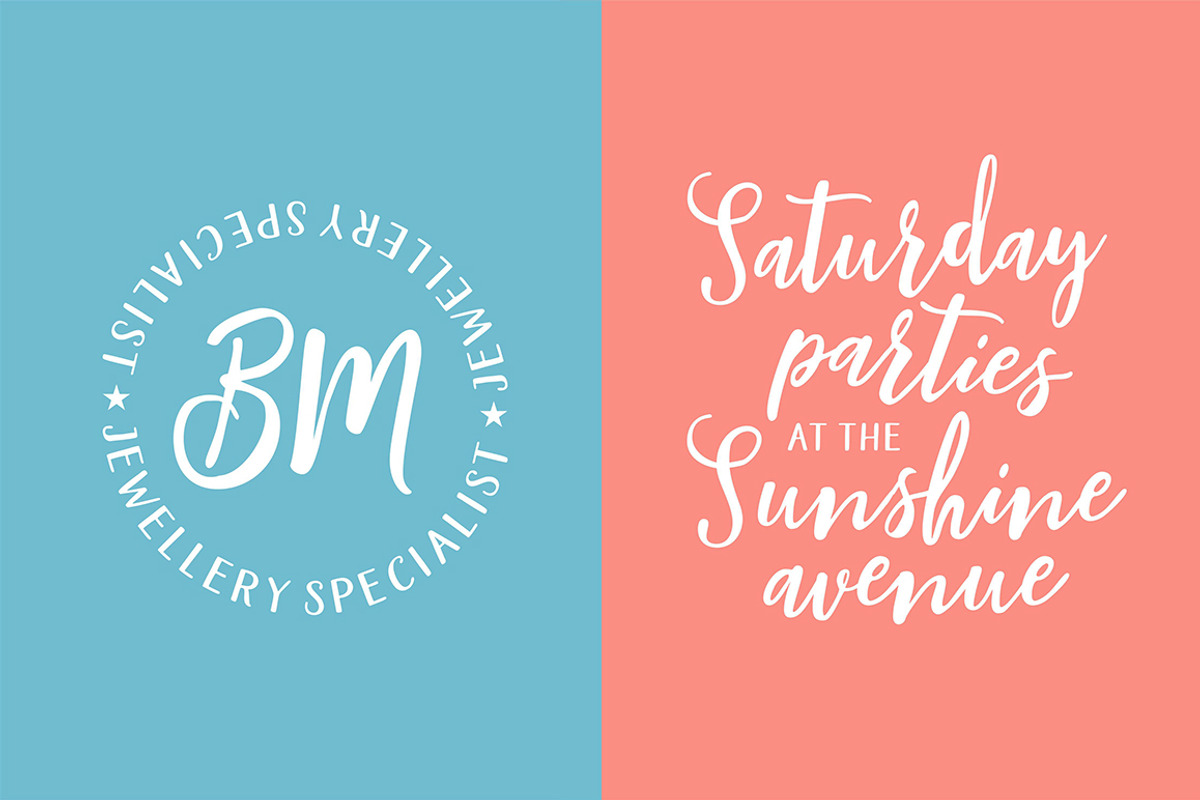 Blishfully Font Duo, a Script Font by Areatype (Photo 10 of 14)