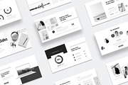 Monochrome Google Slides Deck, a Presentation Template by New Coral Design (Thumbnail 2 of 5)