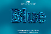 Blue glitter 3d Psd Text Effect, a Layer Style Add-On by bdrobin (Thumbnail 2 of 2)