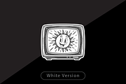 Sunny Vintage TV Logo Template, a Branding & Logo Template by Heavtryq Design (Thumbnail 4 of 4)