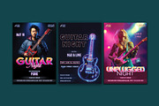 Music Event Flyer Templates Bundle, a Marketing Template by Allies Interactive (Thumbnail 3 of 5)