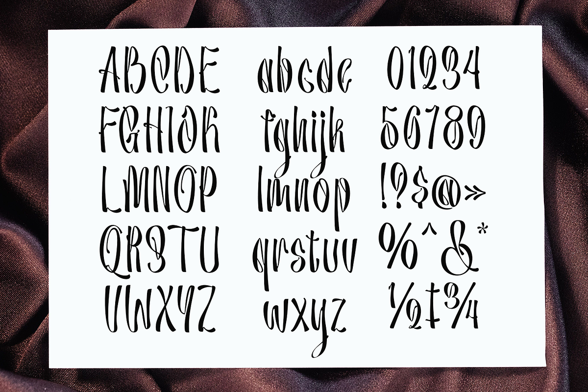 Cenolle - Modern Brush Font, a Handwritten Font by TypeClassHeroes (Photo 3 of 10)