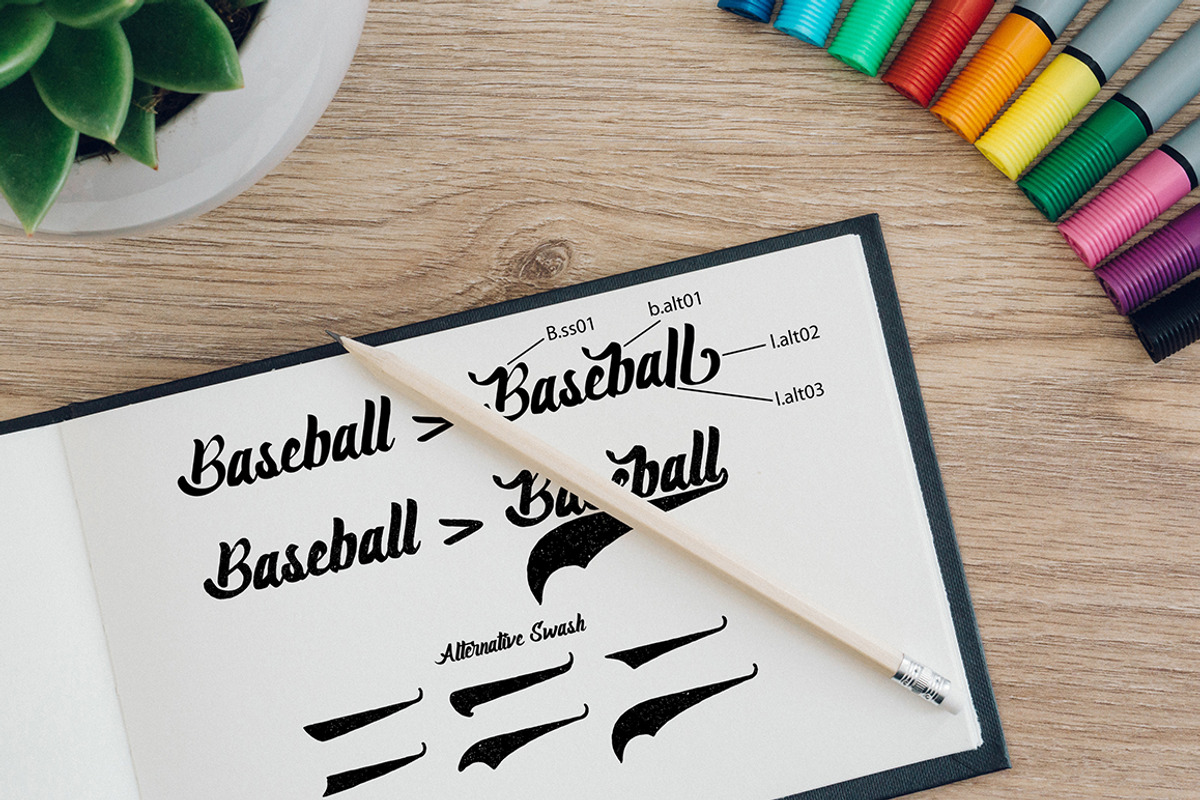 Claiborne Typeface preview 4