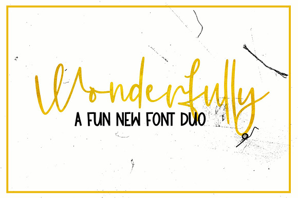 Wonderfully - A Font Duo preview 8